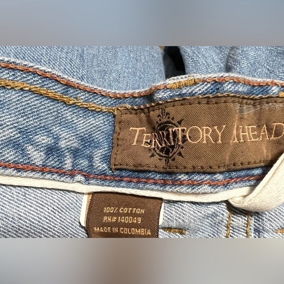 Territory Ahead Light Blue Denim Jeans Women Size 10 - Picture 5 of 13